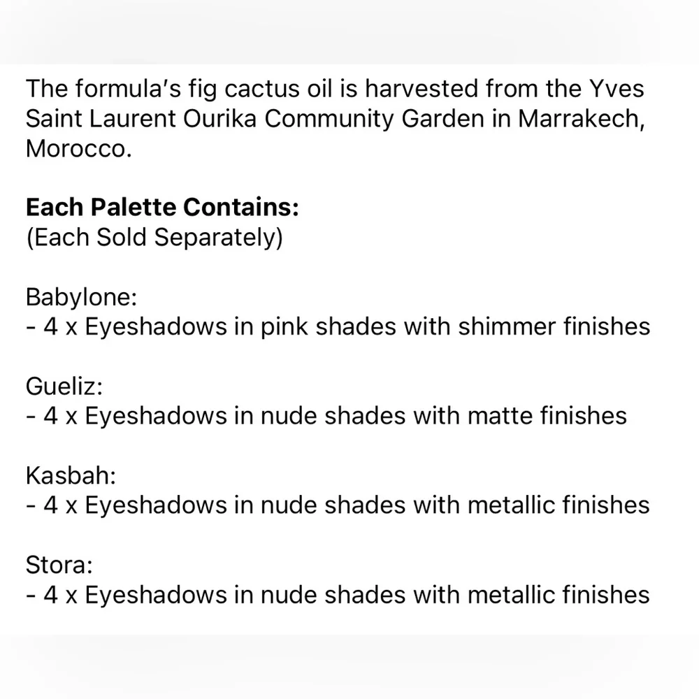 ✨ YSL Couture Mini Clutch Eyeshadow Palette - 300 Kasbah Spices - Picture 10 of 10